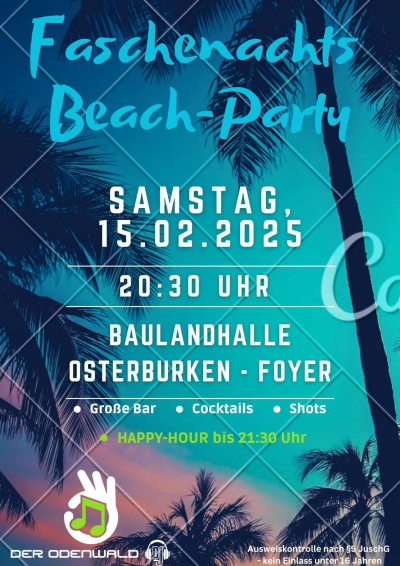 Beachparty Förderverein SVO